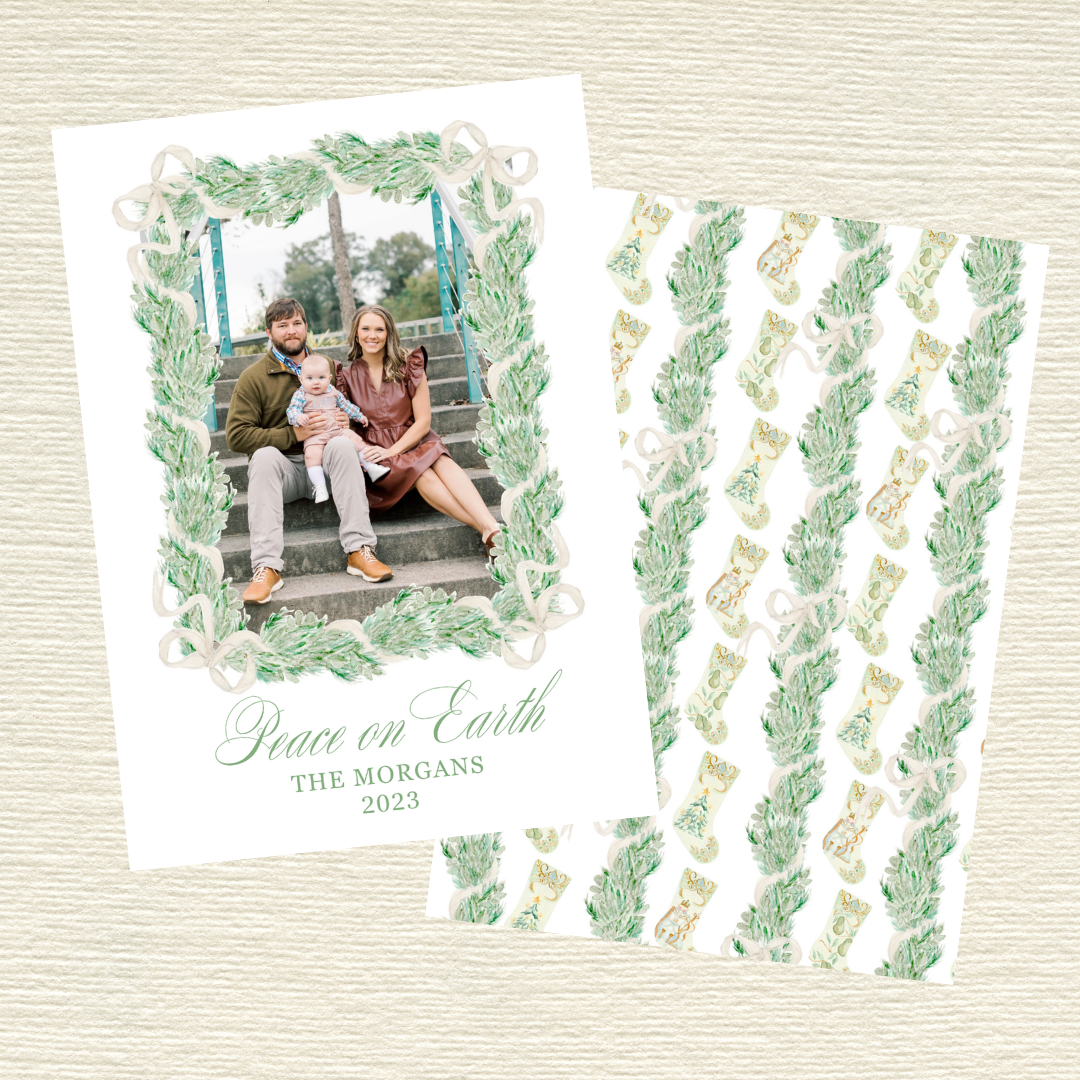 Watercolor Christmas Card