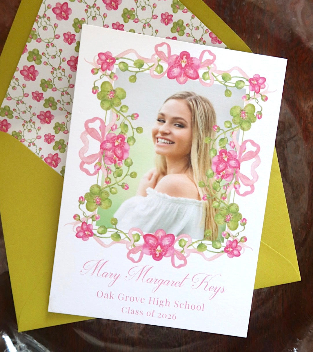 Pink and Green Fun Floral