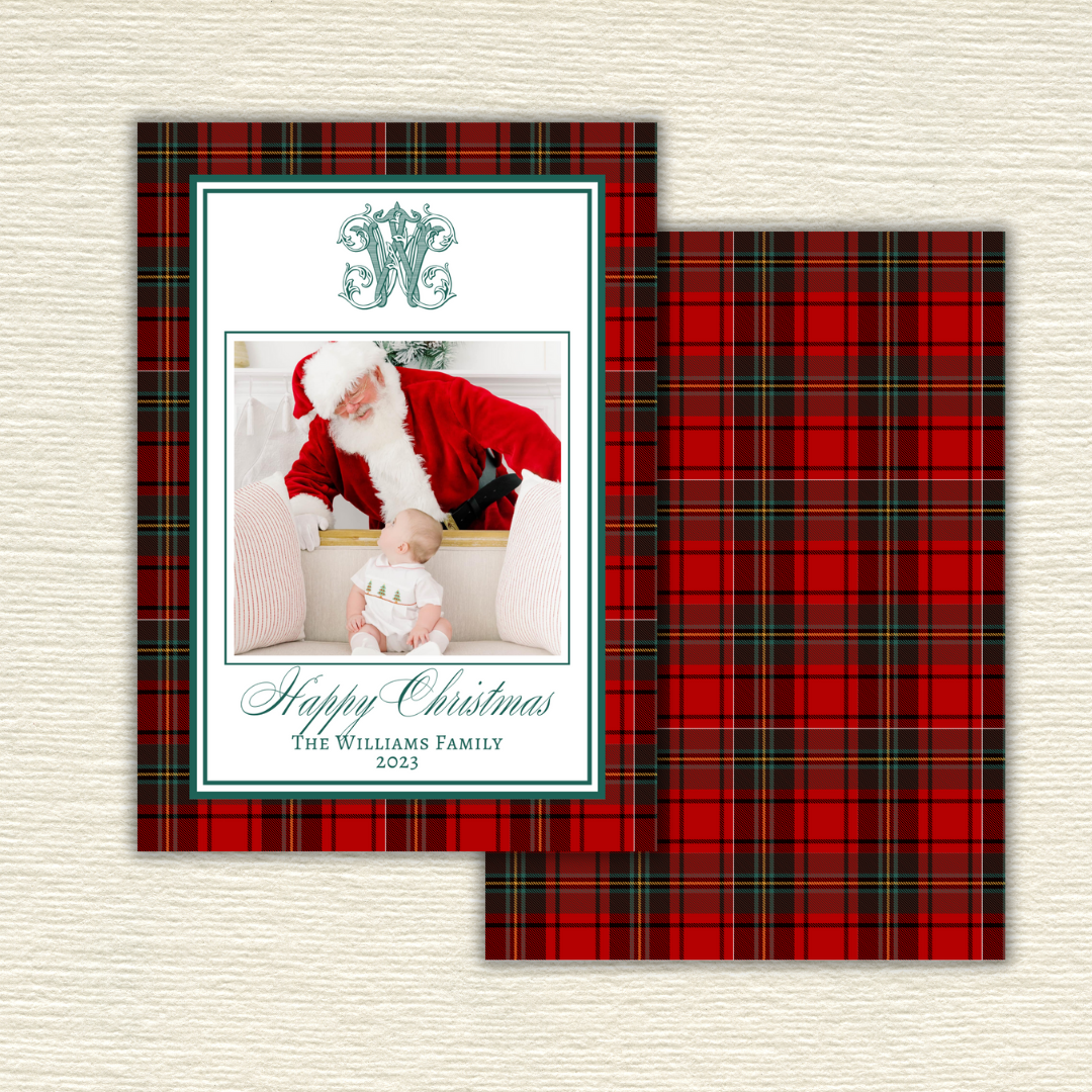 Watercolor Christmas Card