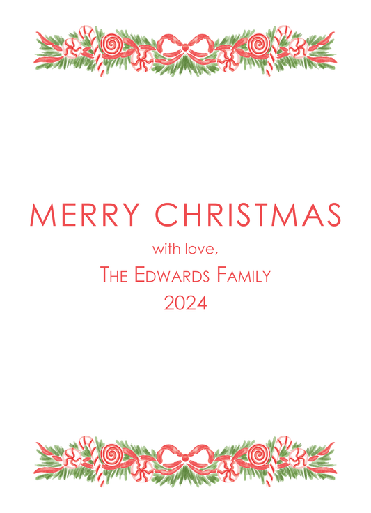 Candy Cane Frame