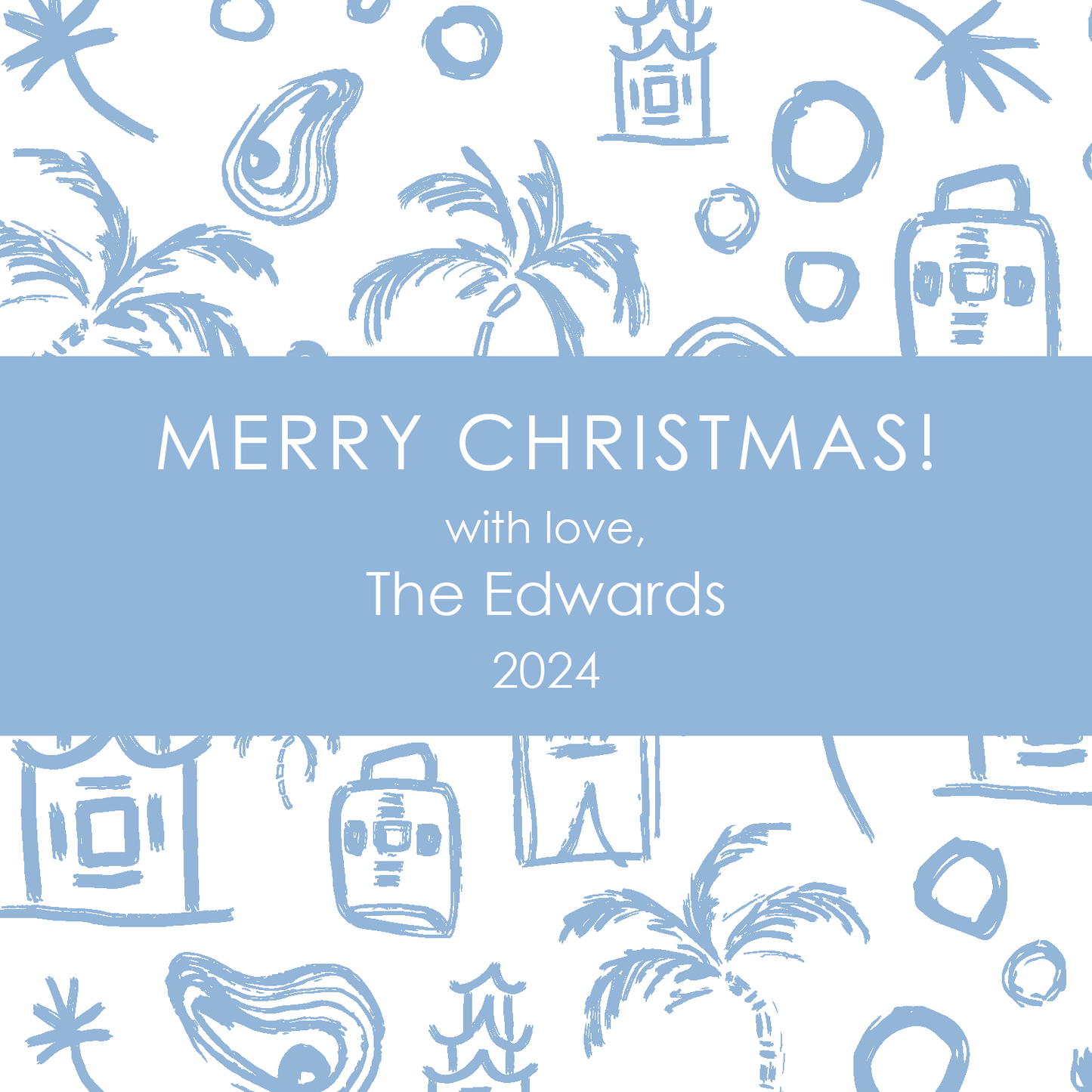 Coastal Square Card
