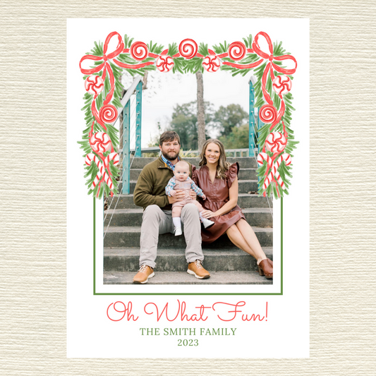 Watercolor Christmas Card