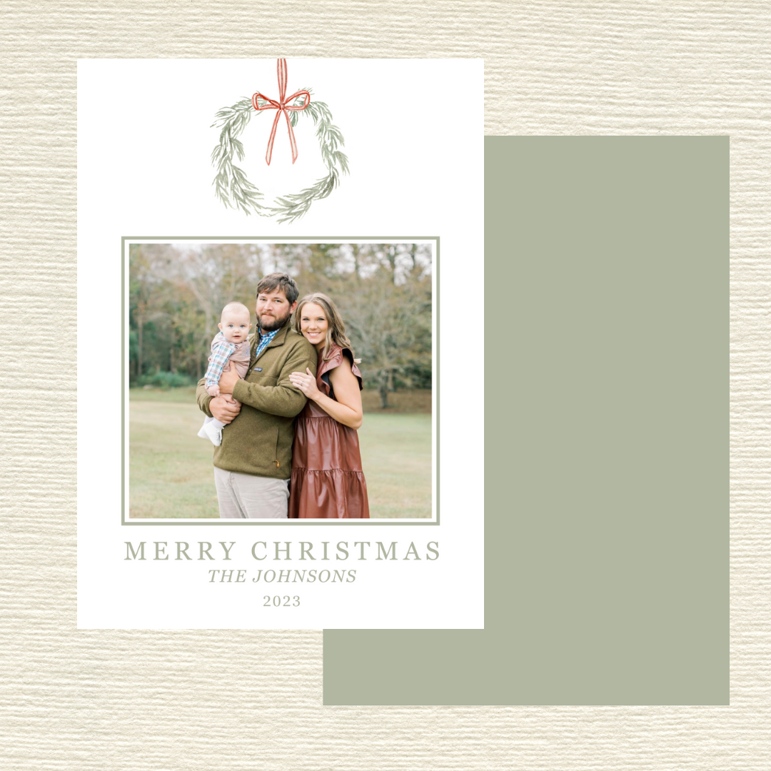 Watercolor Christmas Card