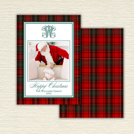 Watercolor Christmas Card