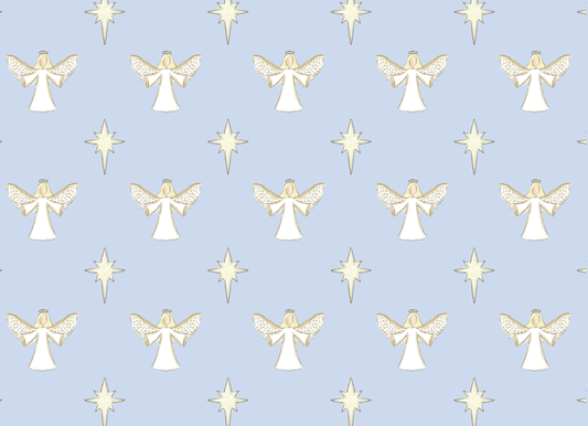 Nativity Three Photo Blue
