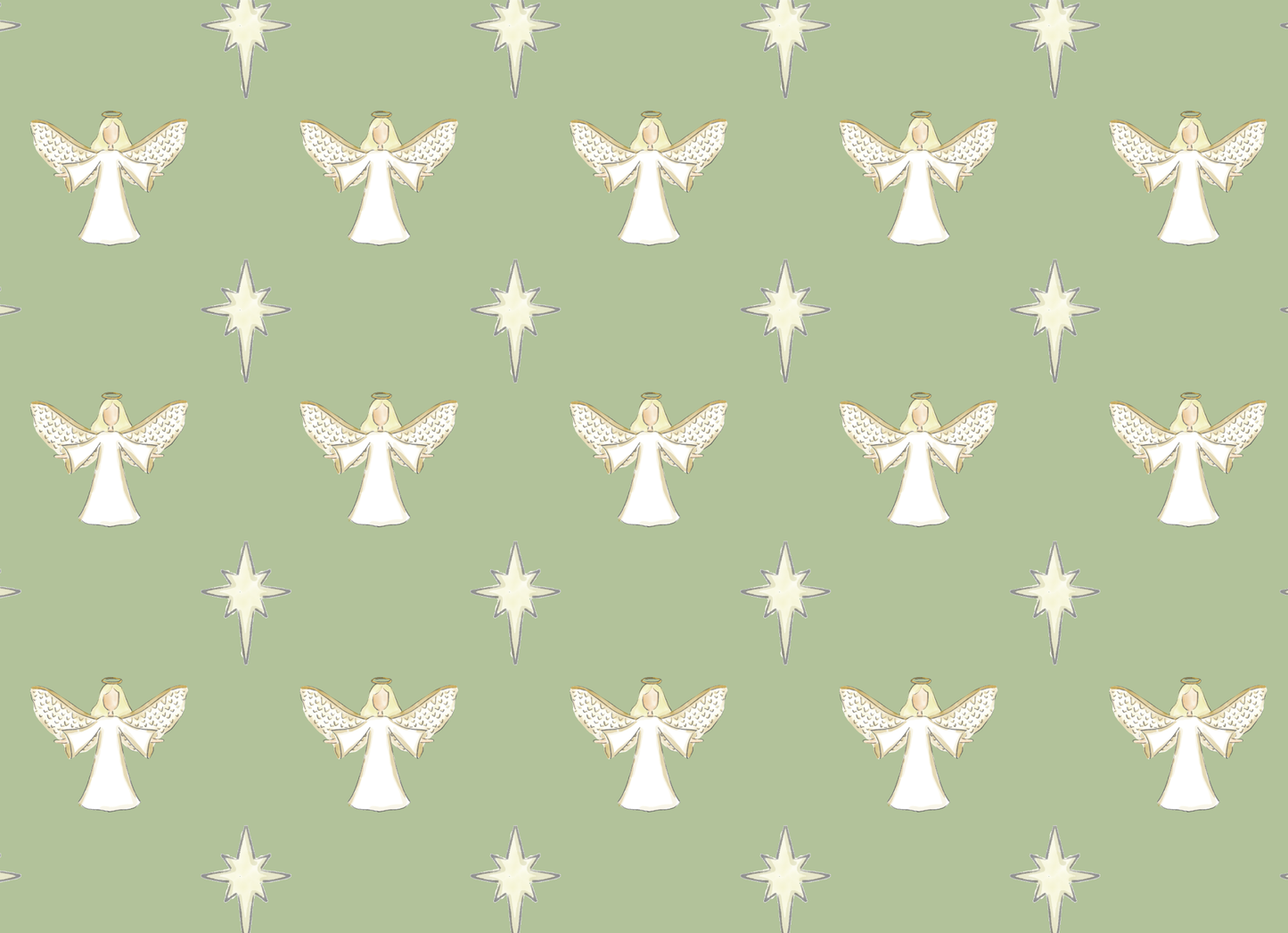 Nativity Landscape Green