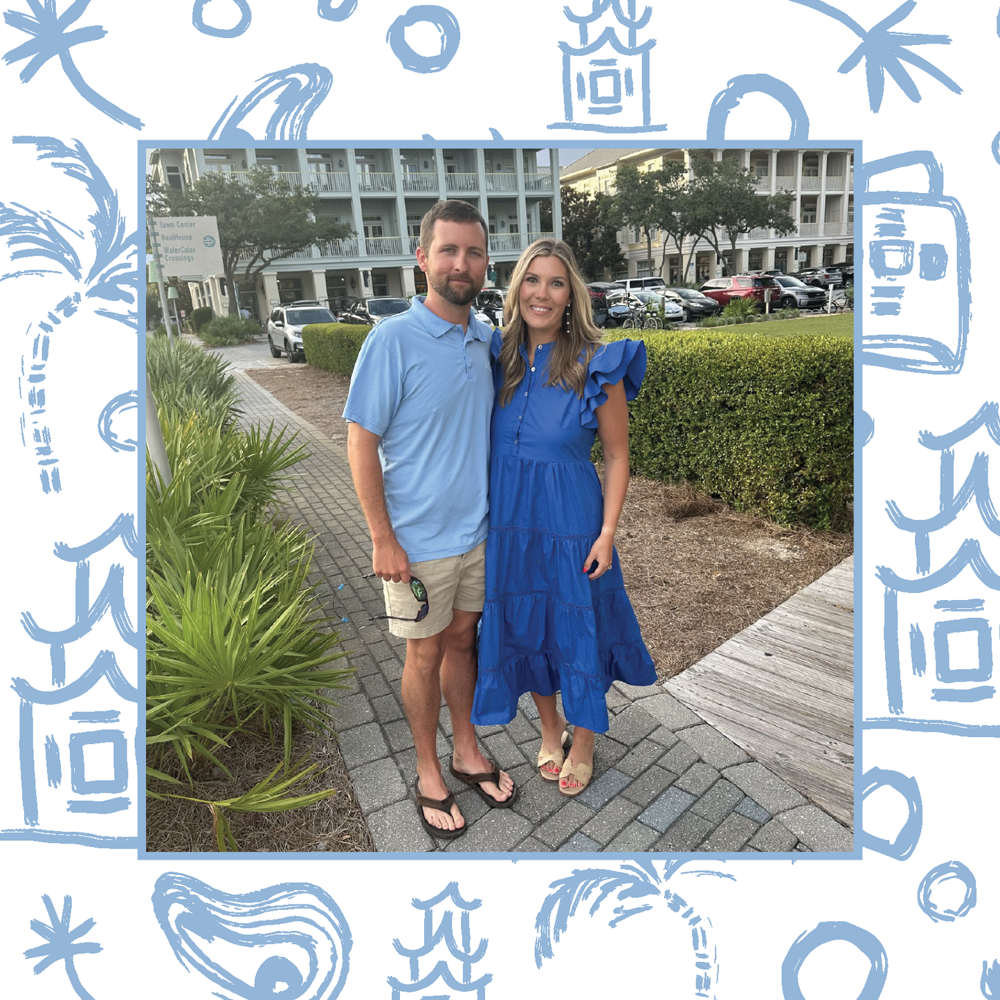 Coastal Square Card