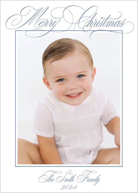 Thermography Calligraphy Card