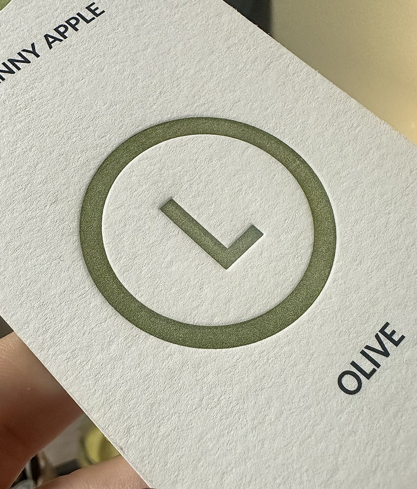 Letterpress Card